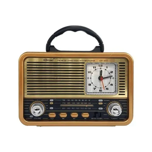 KBROAD KTF-2017 NOSTALJİK RADYO BLUETOOTH USB MİCROSD