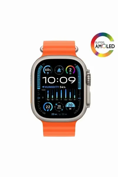 Akıllı saat watch 9 hk9 ultra 2 smart watch 49 mm