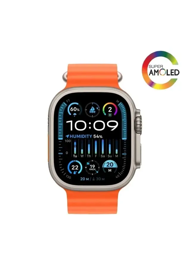 Akıllı saat watch 9 hk9 ultra 2 smart watch 49 mm