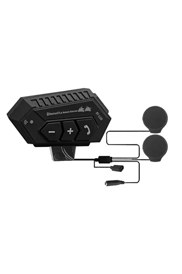 Torima Bt-12b Uyumlu Motosiklet Bluetooth Intercom Interkom Dinleme Ve Konuşma Özellikli Su Geçirmez Kulaklık