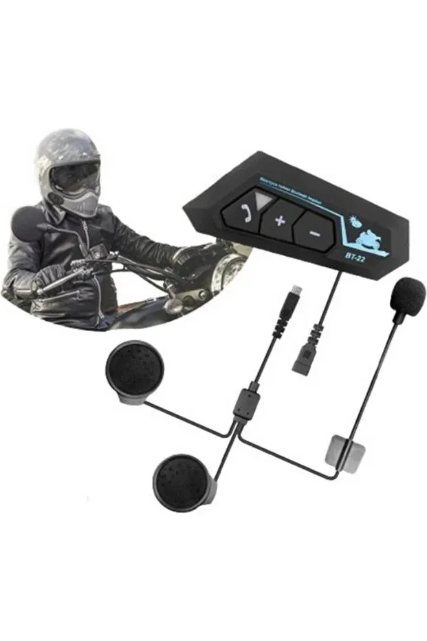 Torima Bt22 Kask Kulaklık Bluetooth Motosiklet Kulaklık 5.0