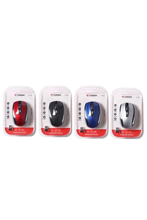 Torima Mouse Yan Tuşlu Optik Kablosuz Fare TM08