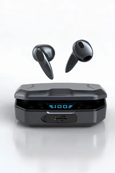 Torima Oyuncu Kulaklığı Kablosuz Rgb Işıklı Çift Mikrofonlu Kulak İçi Bluetooth Kulaklık