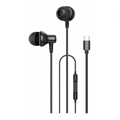 Yk Design YK-E57 Mikrofonlu Type-C Kablolu Manyetik Kulaklık