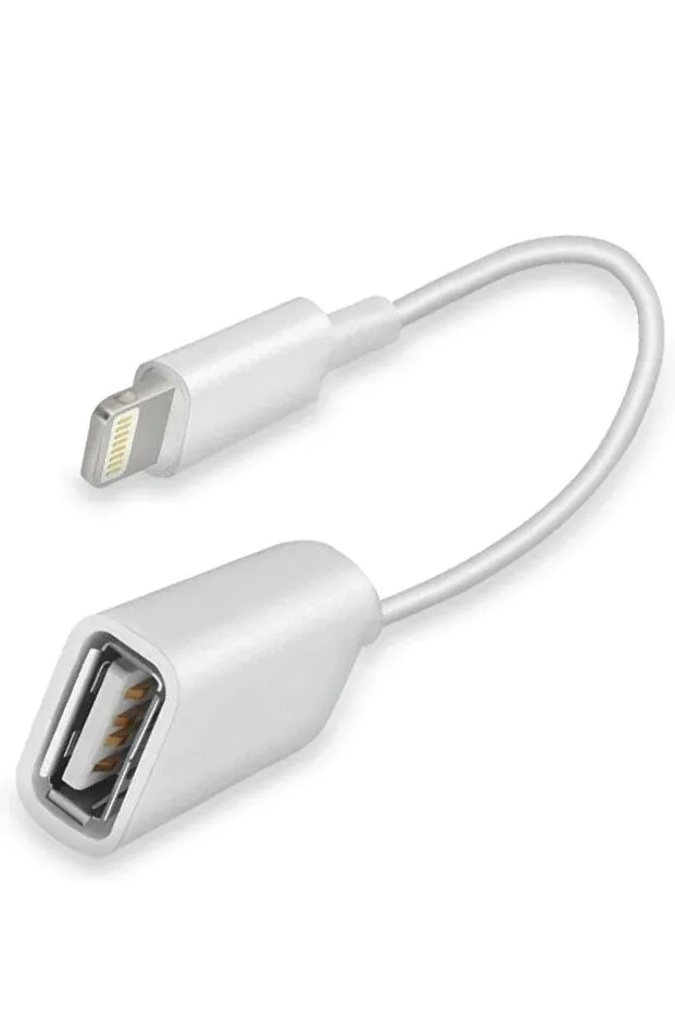 Jh-0514 Iphone Lightning Usb Çevirici Apple Ipad Otg Dönüştürücü Adaptör