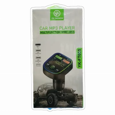 YK DESIGN YK-FT-605 CAR MP3 PLAYER TRANSMİTTER