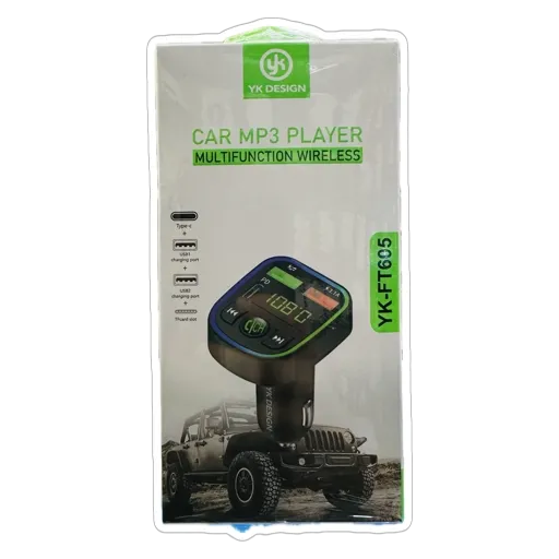 YK DESIGN YK-FT-605 CAR MP3 PLAYER TRANSMİTTER