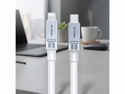 Şarj Kablosu Type-C to Lightning 3.0A Data Kablo