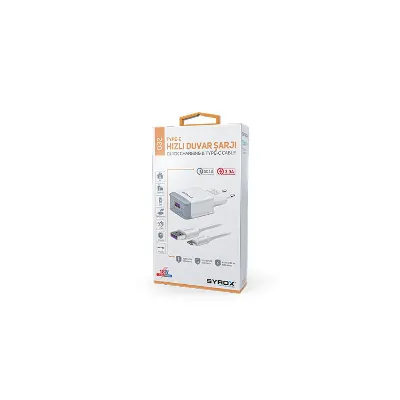Syrox Q32 Type-C Hızlı Quick Şarj Aleti 3,0A
