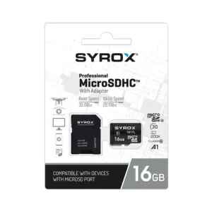 Syrox 16GB MİCRO SD KART(HAFIZA KARTI)