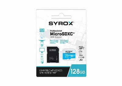 Syrox 128 GB MİCRO SD (HAFIZA KARTI)