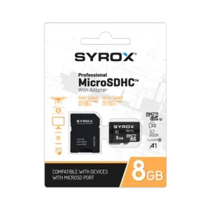Syrox 8GB MİCRO SD KART(HAFIZA KARTI)