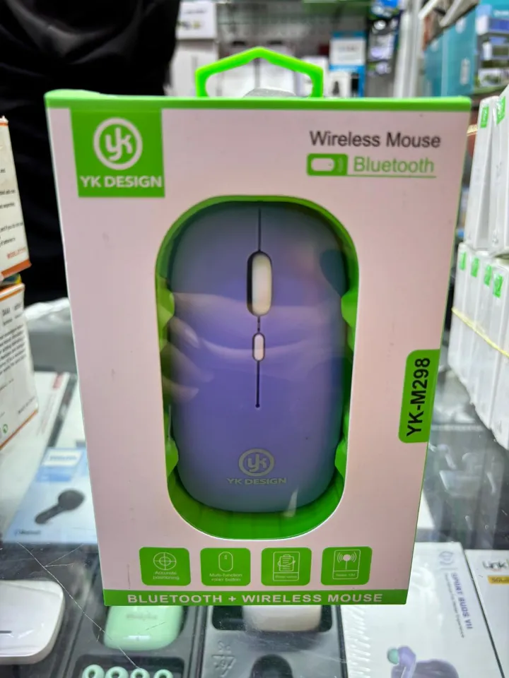 YK-DESIGN M298 WIRELESS + BLUETOOTH KABLOSUZ MOUSE