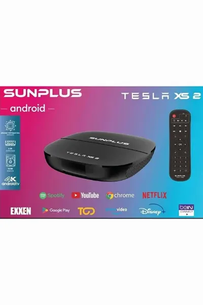 Sunplus Tesla Xs 2 Series Android 10 Box 2 Gb 16 Gb