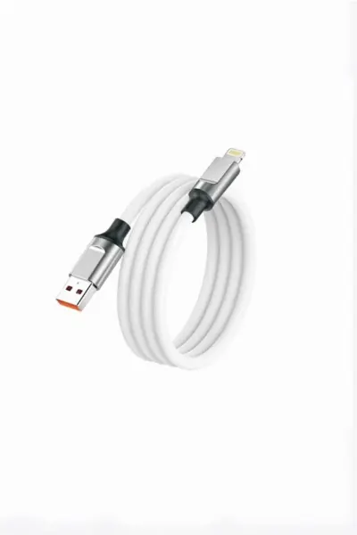Torima Şarj Kablosu Lightning Silikon 3.0A Data Kablo U15