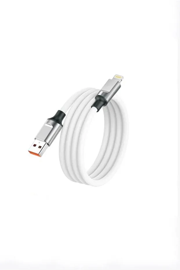 Torima Şarj Kablosu Lightning Silikon 3.0A Data Kablo U15
