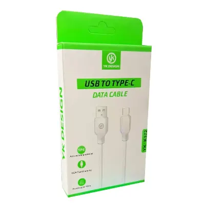 YK Desing YK372 USB TYPE-C ŞARJ KABLOSU