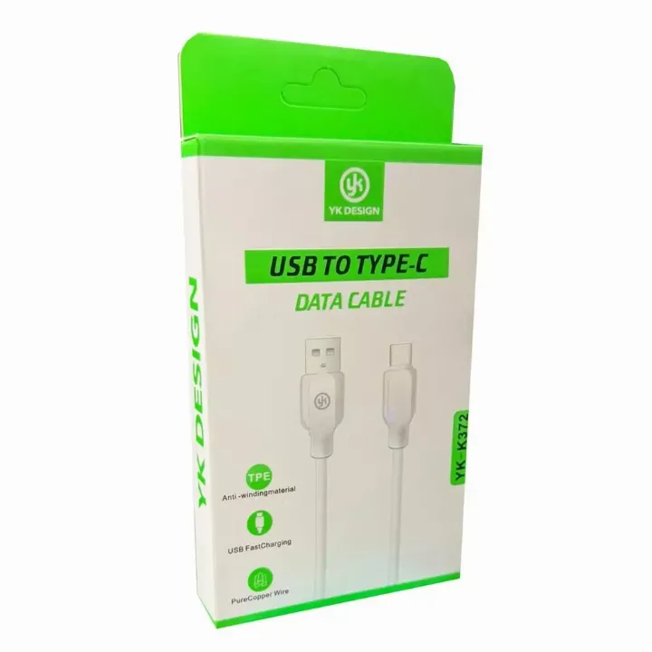 YK Desing YK372 USB TYPE-C ŞARJ KABLOSU