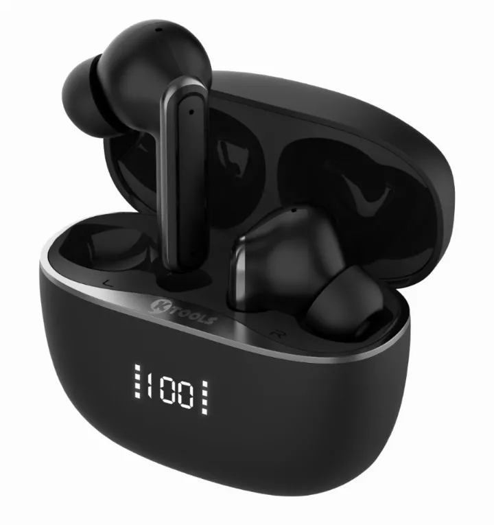 KTOOLS SOUND MAX 5.4 ANC+ENC TWS SİYAH BLUETOOTH KULAKLIK